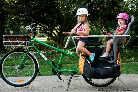 cargo bike with all the accessories