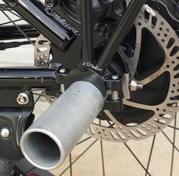 rubber shim for Companion Bike Seat installation on fatbikes