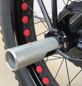 rubber shim for Companion Bike Seat installation on ebike fatbikes